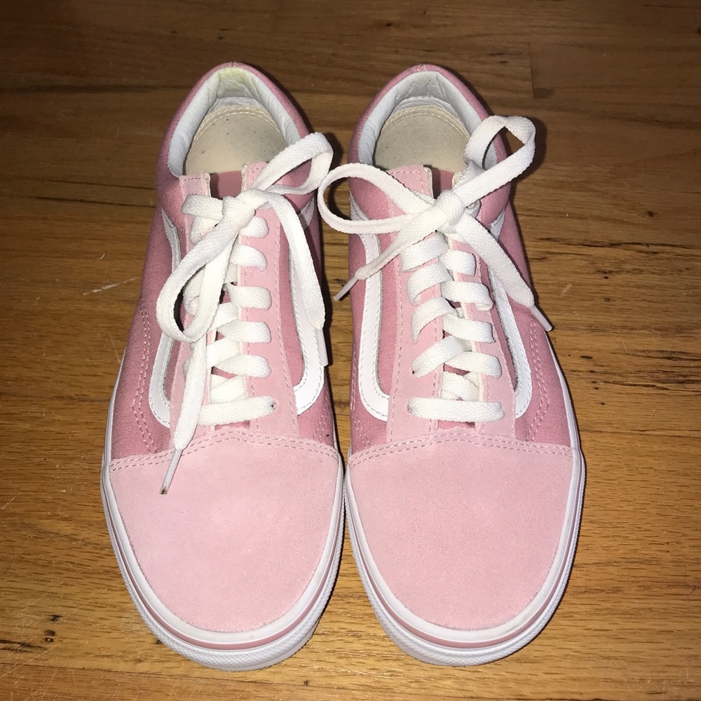 Pink Suede Vans